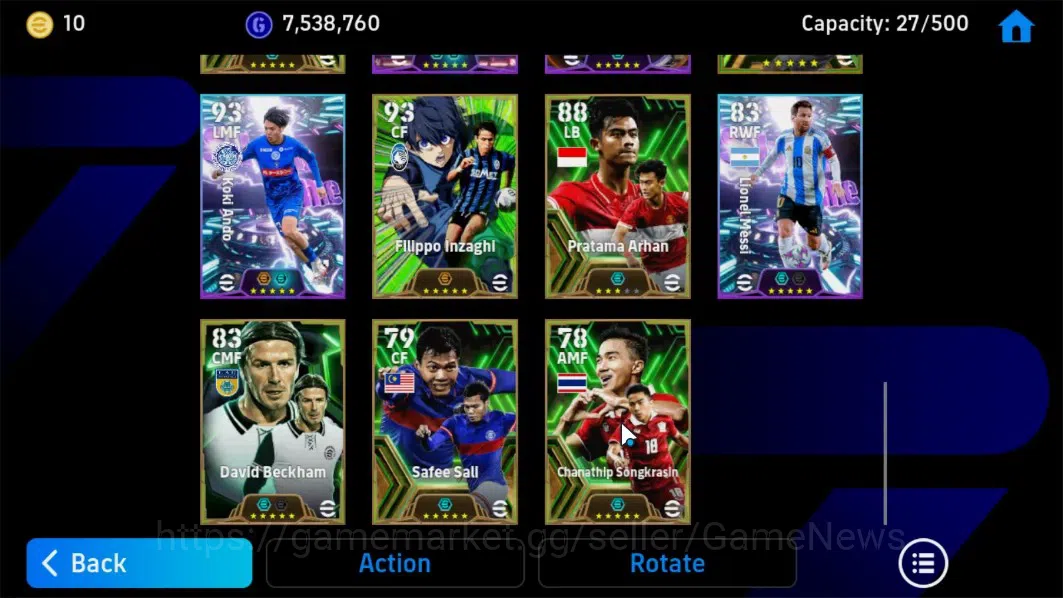 eFootball Accounts Android|Michael Owen,Didier Drogba,David Beckham,R image 10