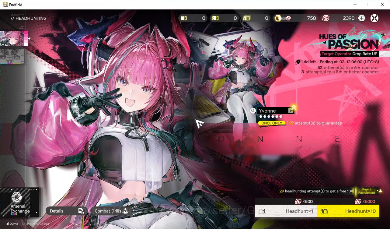 Arknights: Endfield Accounts Asia Lv48|8,5K Arsenal|5SSR[(Laeva,Gilbert,Ardelia image 13