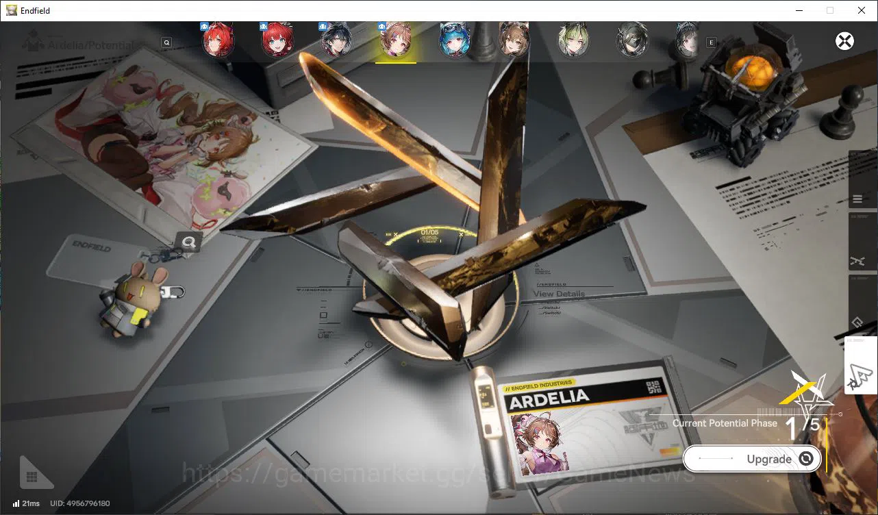 Arknights: Endfield Accounts Asia Lv48|8,5K Arsenal|5SSR[(Laeva,Gilbert,Ardelia image 5