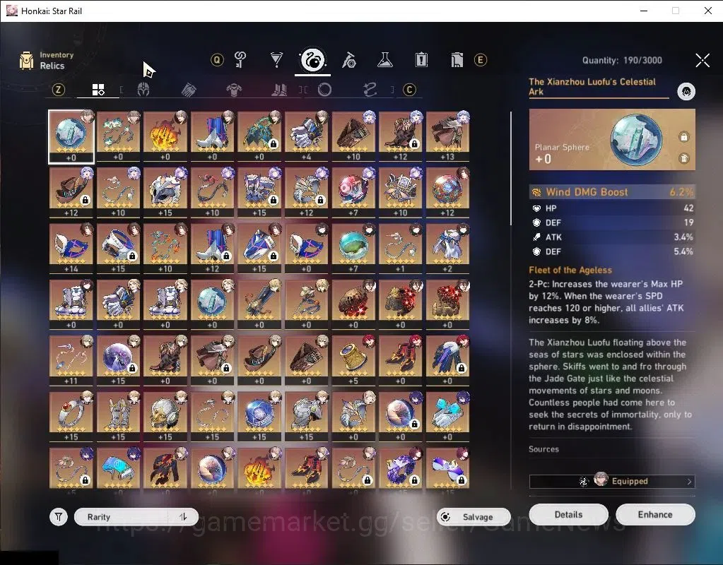 Honkai Star Rail Accounts Asia|TL 62|Triple DoT|14 Limited|Kafka,Huohuo,Silv image 8