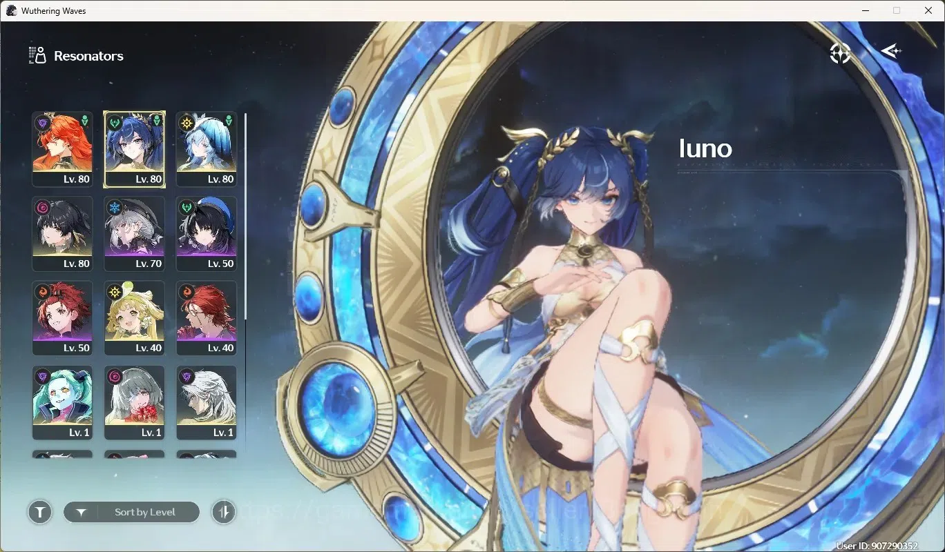 Wuthering Waves Accounts Mid-Game SEA|UL 57|Rank 6|5 Char Limited [Augusta Rc2,Iuno Rc1]+Sign,Shorekeeper,Rebecca,Phrolova 2
