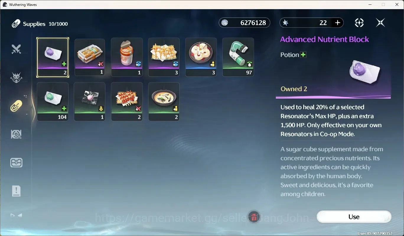 Wuthering Waves Accounts Mid-Game SEA|UL 57|Rank 6|5 Char Limited [Augusta Rc2,Iuno Rc1]+Sign,Shorekeeper,Rebecca,Phrolova 8