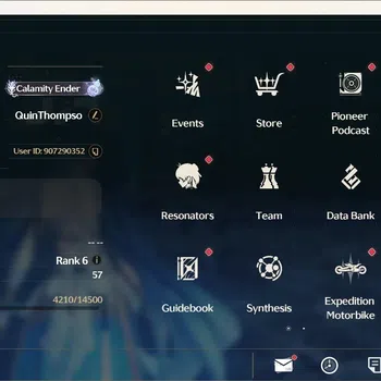 Wuthering Waves Accounts Mid-Game SEA|UL 57|Rank 6|5 Char Limited [Augusta Rc2,Iuno Rc1]+Sign,Shorekeeper,Rebecca,Phrolova