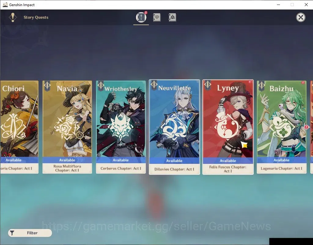 Genshin Impact Accounts ASIA|AR 55|6 Limited+1(*5Wep)|Arlecchino+Sign,Colu image 14