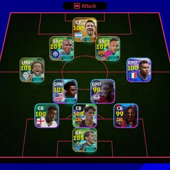 eFootball Accounts Meta Player Ovr 3147 | Big Time Messi World Cup x Epic Marcelo
