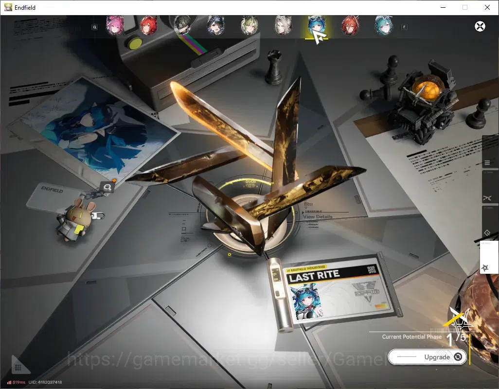 Arknights: Endfield Accounts ASIA|Lv60|10SSR(5Limit)+17(*6WEP)|[(Fangyi,Laevata image 10