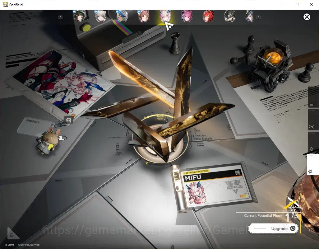 Arknights: Endfield Accounts ASIA|Lv60|10SSR(5Limit)+17(*6WEP)|[(Fangyi,Laevata image 6