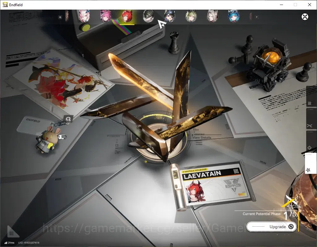 Arknights: Endfield Accounts ASIA|Lv60|10SSR(5Limit)+17(*6WEP)|[(Fangyi,Laevata image 7