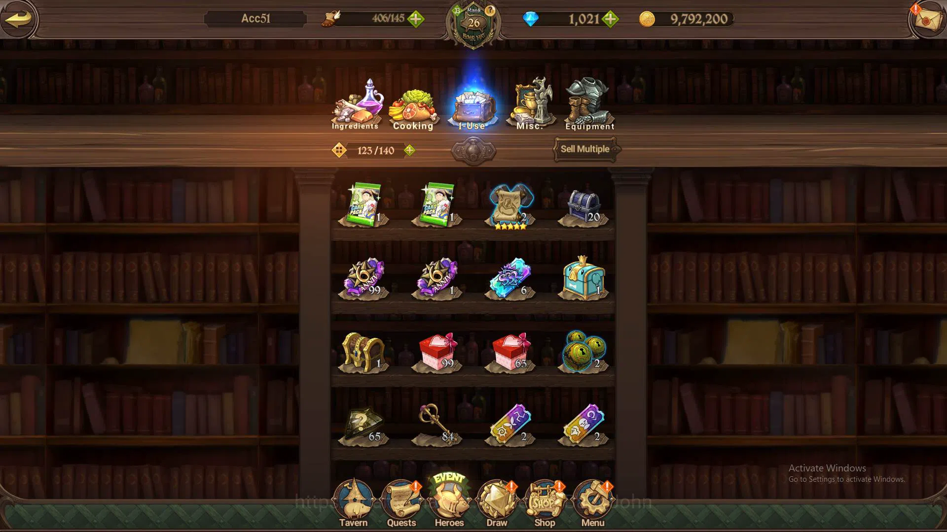 The Seven Deadly Sins: Grand Cross Accounts GLOBAL|1m CC|DM 1.021| UR Demon KIng Meliodas,etc| image 5