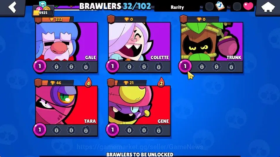 Brawl Stars Accounts 4925 Trophy, 32 Brawlers, 4 Max Lvl | 1 Mythic [Ce image 13