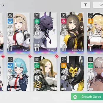 Chaos Zero Nightmare Accounts ASIA|Lv 55|5 SSR(Rita,Haru,Hugo,Veronica,Orlea)|27K Crystal+61Pull|2