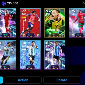 eFootball Accounts Legends & Iconic Players Android|PW3034|Epic MarcoReus,Showtime MohamedSalah LamineYamal Lionelmessi