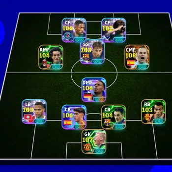 eFootball Accounts Legends & Iconic Players EFOOTBALL COLLECTIVE 3238+ | SHOWTIME O DEMBELE BEST CARD,BIGTIME INIESTA,P
