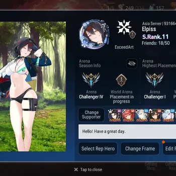 Epic Seven Accounts Starter ASIAUnverif|Starter|27 ML(Zio,Lisette,NM Luna,Belian,Etc)|PoH+Bless ON|Check SS|Stove(ES1476Z)