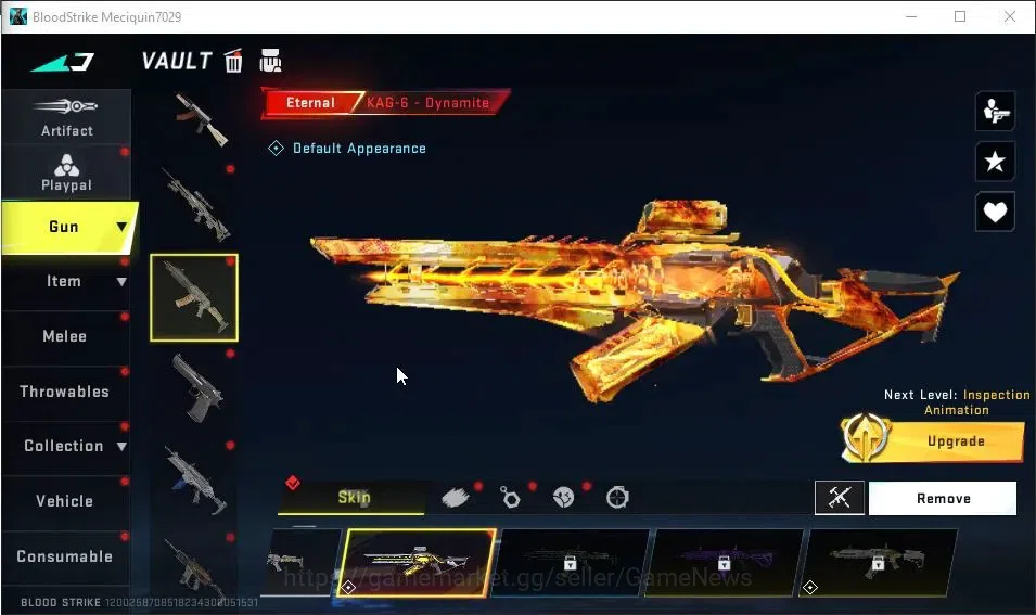 Blood Strike Accounts ASIA|EVO M4A1-Tiadraco Lv2|7 ETERNAL|2 ULTRA Melee image 18