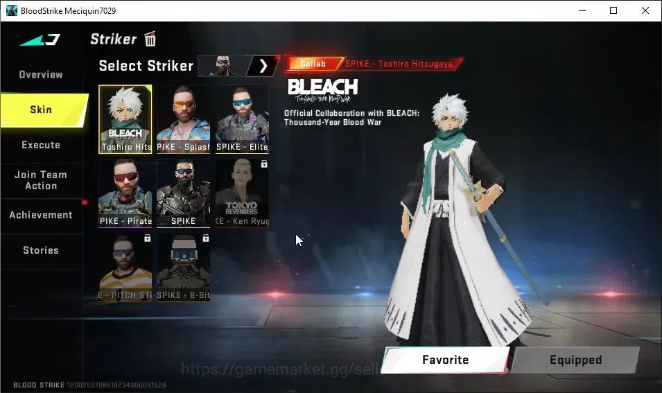 Blood Strike Accounts ASIA|EVO M4A1-Tiadraco Lv2|7 ETERNAL|2 ULTRA Melee image 6