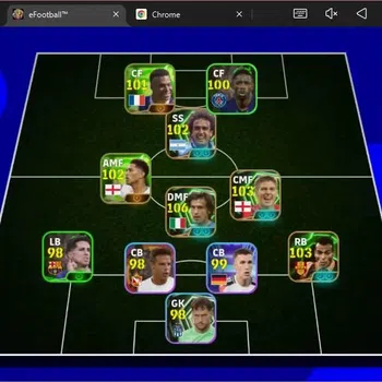 eFootball Legends & Iconic Players Mobile|PW 3161|Epic Pirlo,Gerrard,Drogba,Hazzard,C image 1
