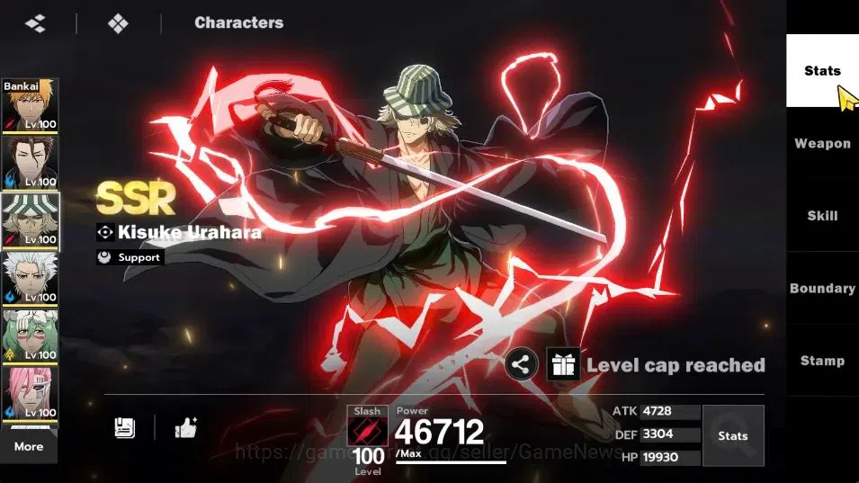 BLEACH: Soul Resonance Accounts NuverseSEA|LV 76|15 SSR [(IchigoB2,AizenB1,Urahara image 11
