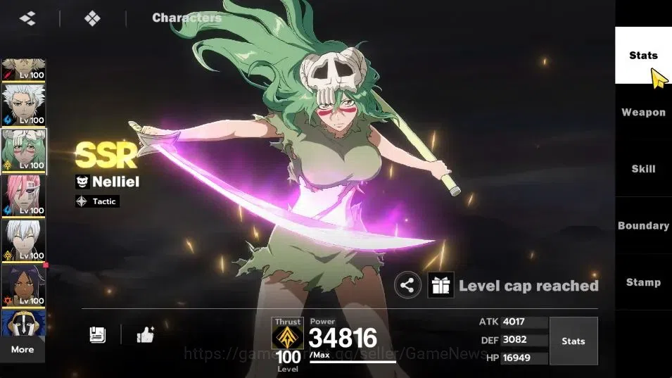 BLEACH: Soul Resonance Accounts NuverseSEA|LV 76|15 SSR [(IchigoB2,AizenB1,Urahara image 18