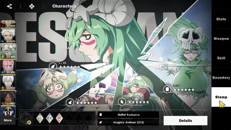 BLEACH: Soul Resonance Accounts NuverseSEA|LV 76|15 SSR [(IchigoB2,AizenB1,Urahara image 19