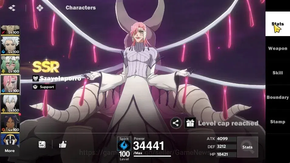 BLEACH: Soul Resonance Accounts NuverseSEA|LV 76|15 SSR [(IchigoB2,AizenB1,Urahara image 20