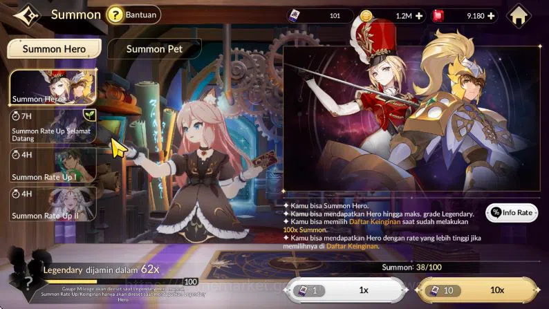 Seven Knights Re:Birth Accounts [Re:BIRTH] SEA|Ruby 9k|HSV 101|4 Legendary|3 SPECI image 6