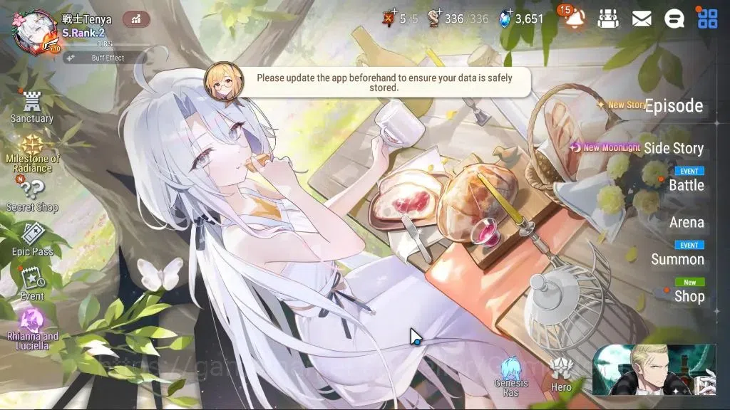 Epic Seven Accounts ASIA VERIF|23ML(RhianaLuci,Salome,LOTScales,Etc)+S image 1