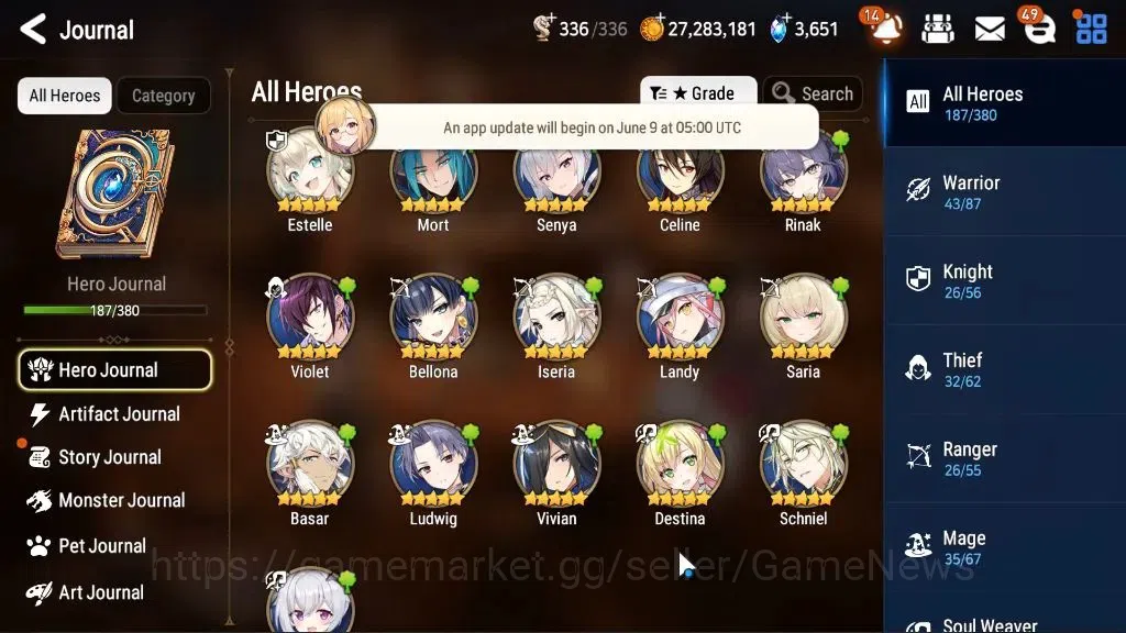 Epic Seven Accounts ASIA VERIF|23ML(RhianaLuci,Salome,LOTScales,Etc)+S image 10