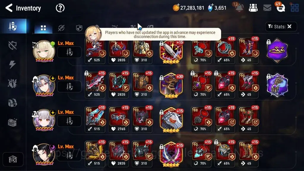 Epic Seven Accounts ASIA VERIF|23ML(RhianaLuci,Salome,LOTScales,Etc)+S image 18