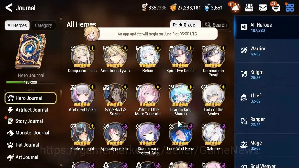 Epic Seven Accounts ASIA VERIF|23ML(RhianaLuci,Salome,LOTScales,Etc)+S image 6