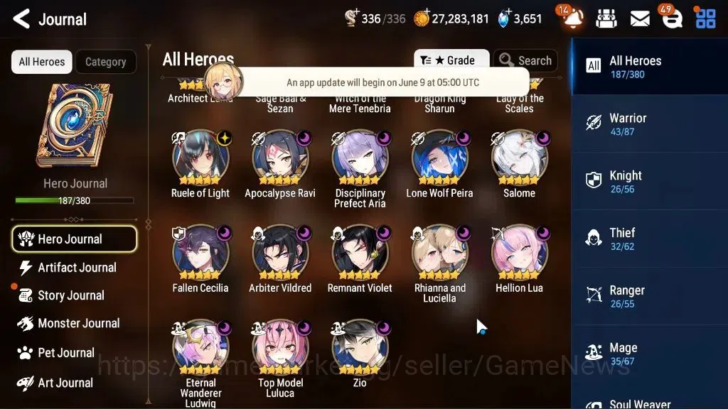 Epic Seven Accounts ASIA VERIF|23ML(RhianaLuci,Salome,LOTScales,Etc)+S image 7