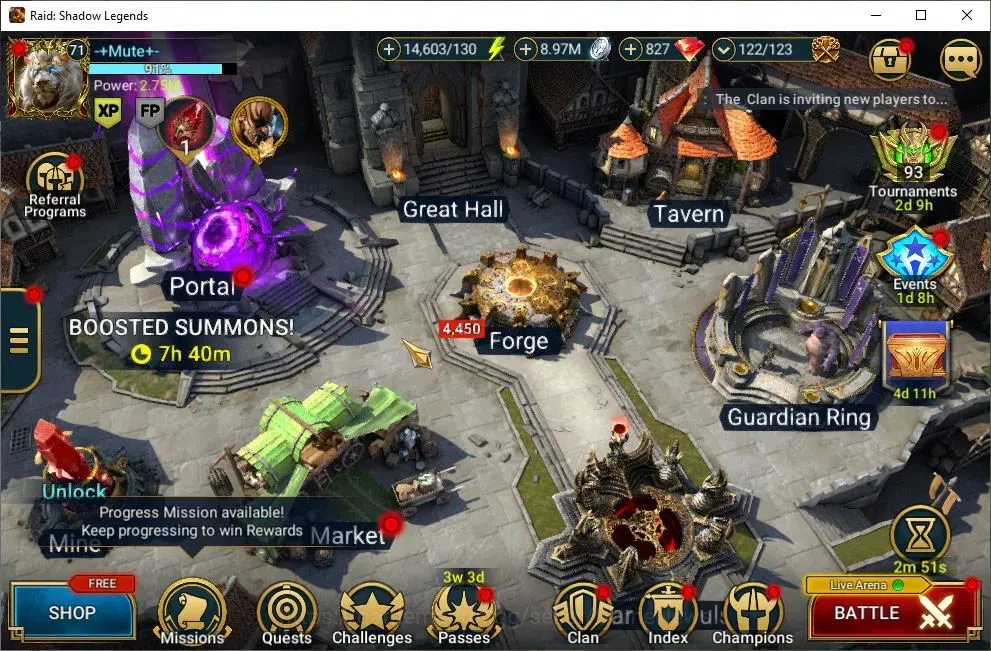 Raid: Shadow Legends Accounts Lv71 2,7M Power|1 Mythic(Lady Mikage)|37 Legend(Ra image 1