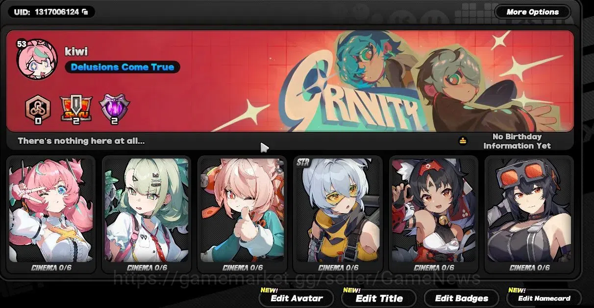 Zenless Zone Zero Accounts ASIA|IK 53|S3 CH1|4 Limited[Velina,Aria,Suna,Zhao] image 4