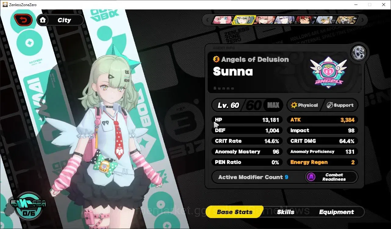 Zenless Zone Zero Accounts ASIA|IK 53|S3 CH1|4 Limited[Velina,Aria,Suna,Zhao] image 8