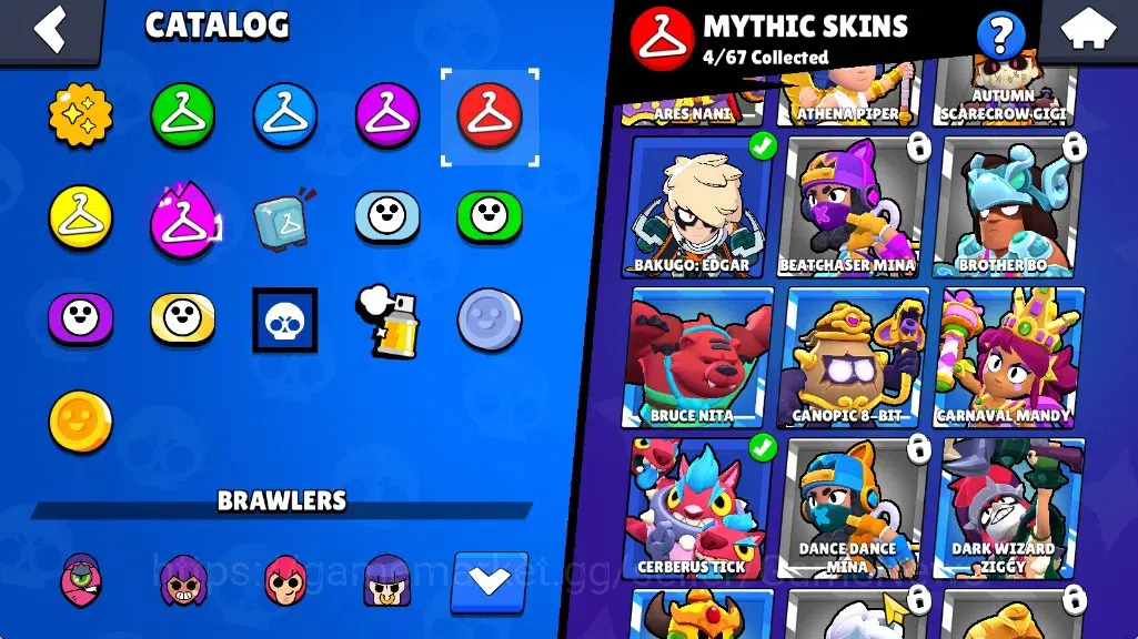 Brawl Stars Accounts 4290 Trophy|40 Brawlers 4 Max|Full Buffies Emz & Frank|8k Bling|1 Legendary(Paper Cordelius),4 15