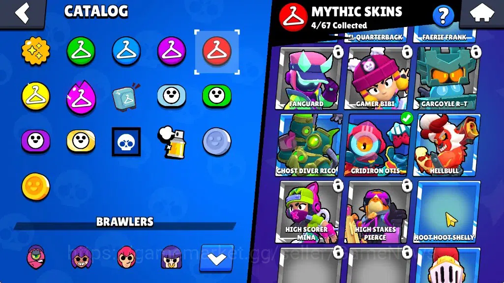 Brawl Stars Accounts 4290 Trophy|40 Brawlers 4 Max|Full Buffies Emz & Frank|8k Bling|1 Legendary(Paper Cordelius),4 16