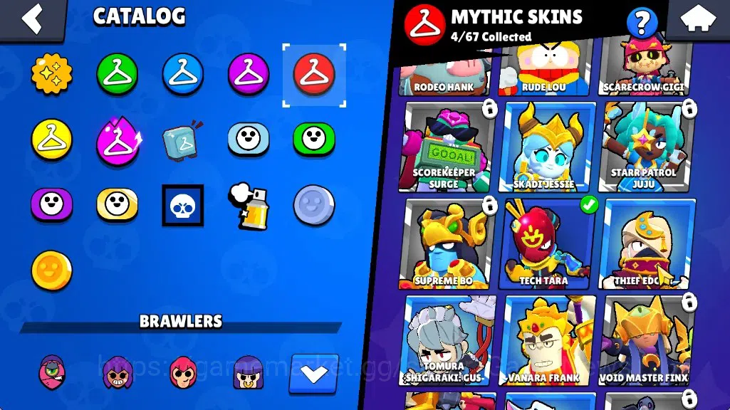 Brawl Stars Accounts 4290 Trophy|40 Brawlers 4 Max|Full Buffies Emz & Frank|8k Bling|1 Legendary(Paper Cordelius),4 17