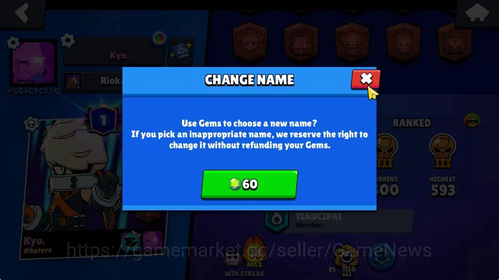 Brawl Stars Accounts 4290 Trophy|40 Brawlers 4 Max|Full Buffies Emz & Frank|8k Bling|1 Legendary(Paper Cordelius),4 4