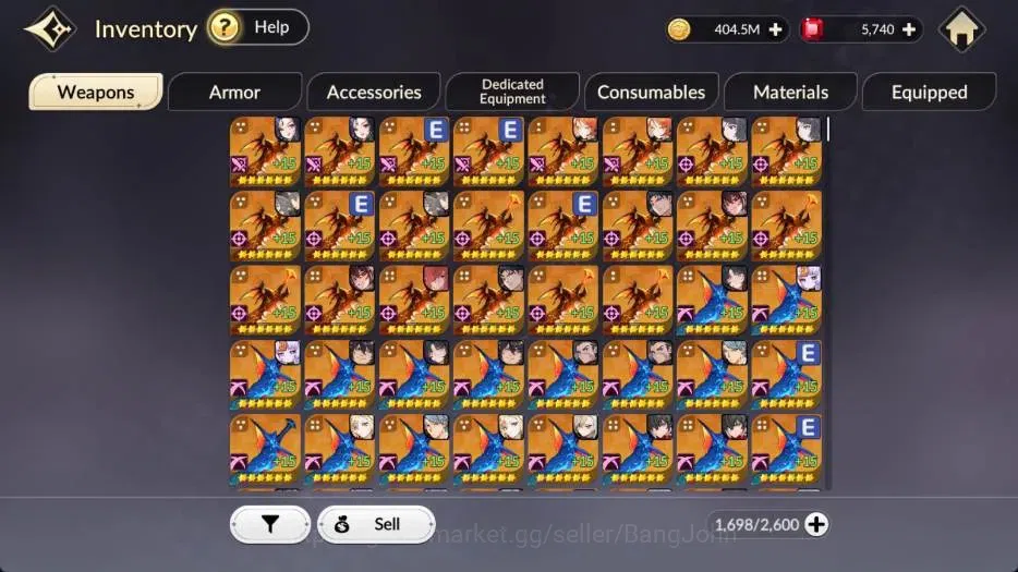 Seven Knights Re:Birth Accounts Global |5 EX7 (Fai,Juri,Roise,Gelidus,Melia)|31 TC image 15