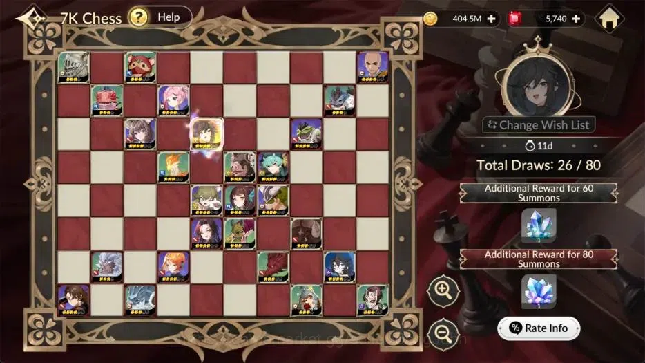 Seven Knights Re:Birth Accounts Global |5 EX7 (Fai,Juri,Roise,Gelidus,Melia)|31 TC image 5