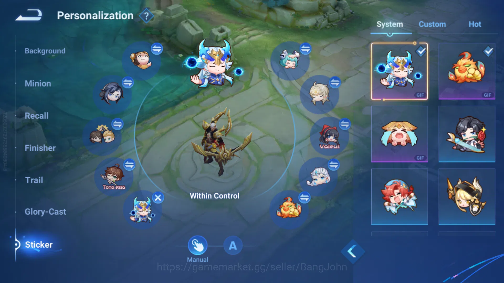 Honor of Kings Accounts GLOBAL|Hero 80|Skin 67|2 Legend|LNY2024 Da Qiao|Ch image 13