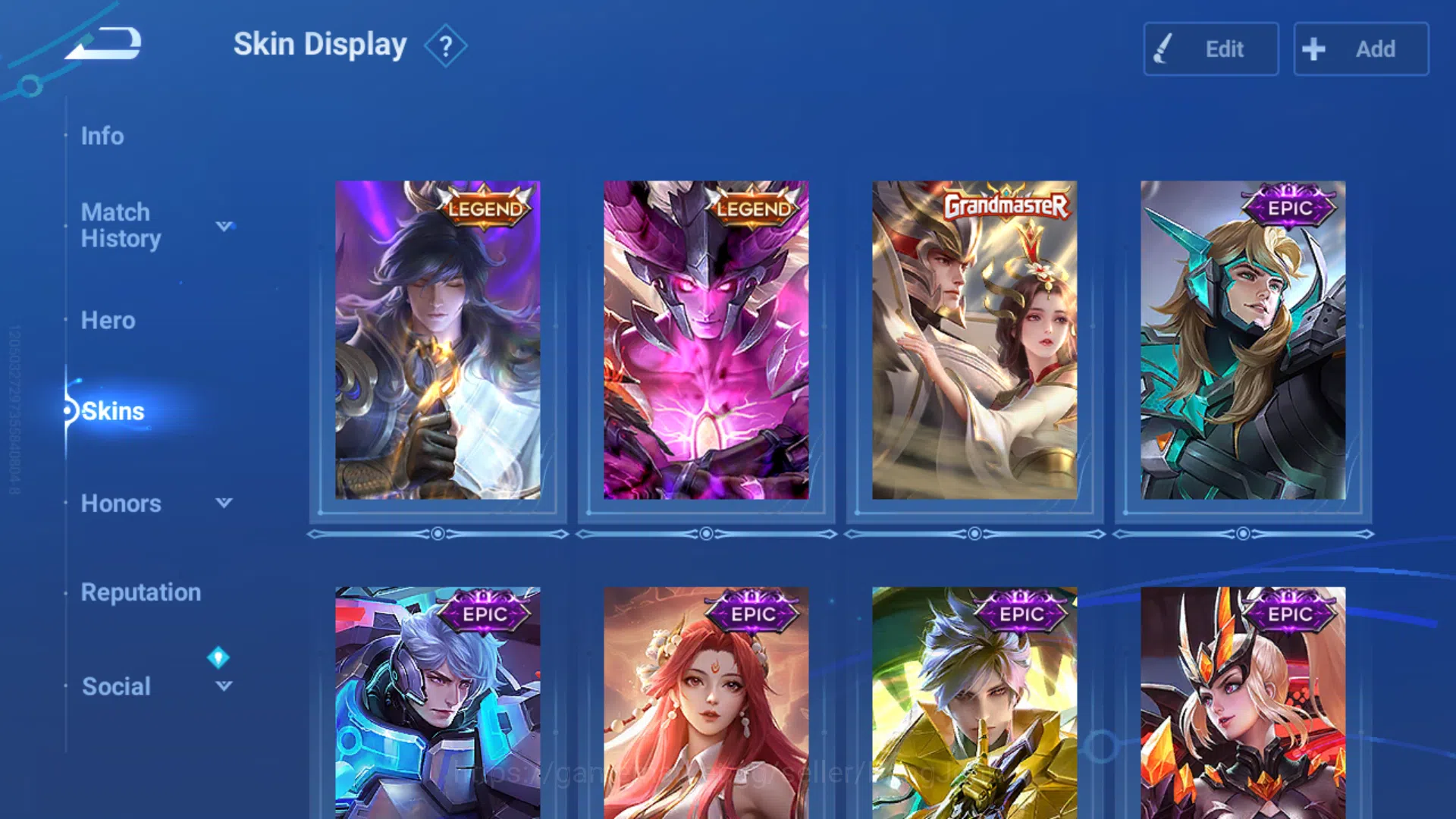 Honor of Kings Accounts GLOBAL|Hero 80|Skin 67|2 Legend|LNY2024 Da Qiao|Ch image 2