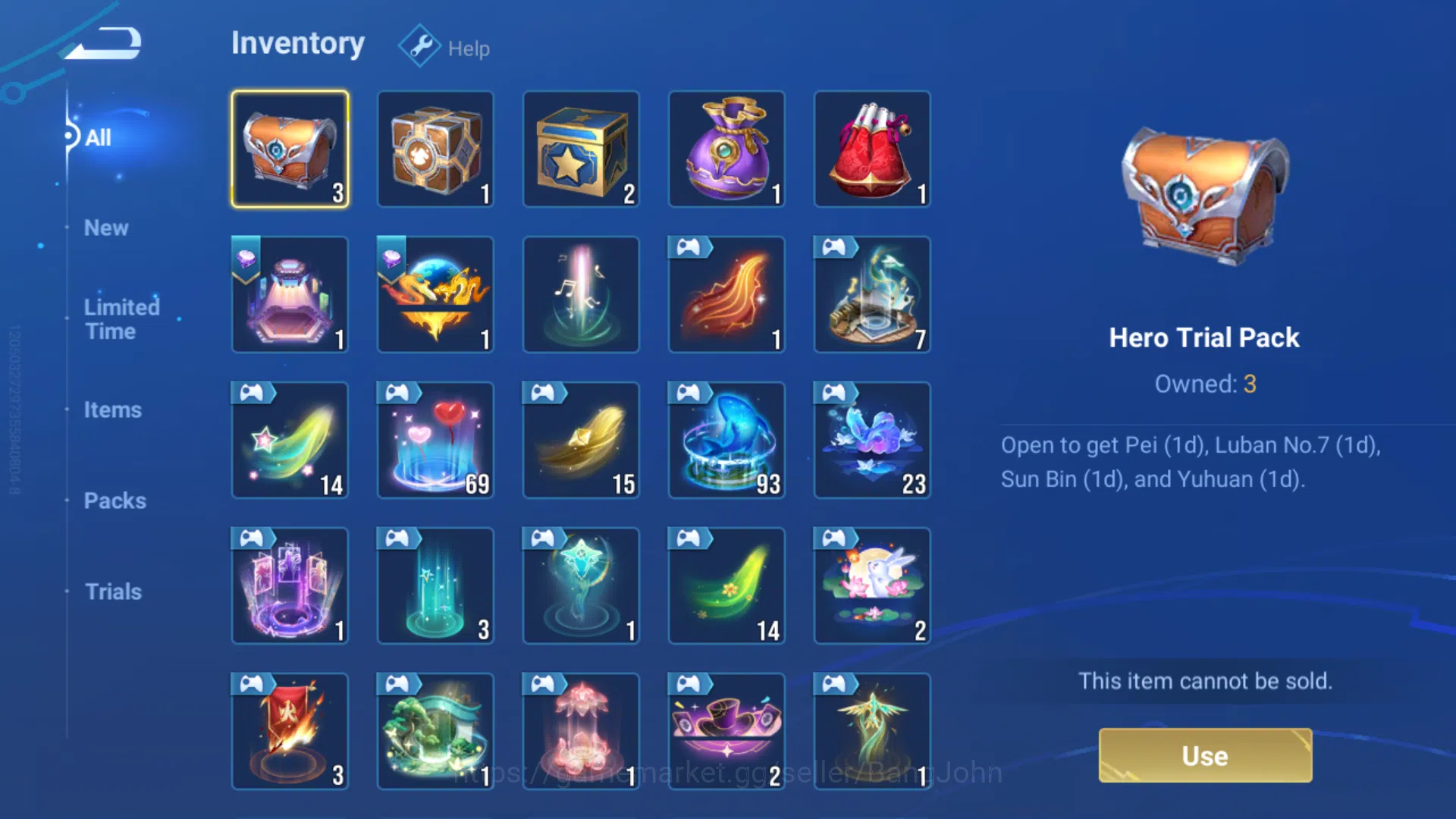 Honor of Kings Accounts GLOBAL|Hero 80|Skin 67|2 Legend|LNY2024 Da Qiao|Ch image 6