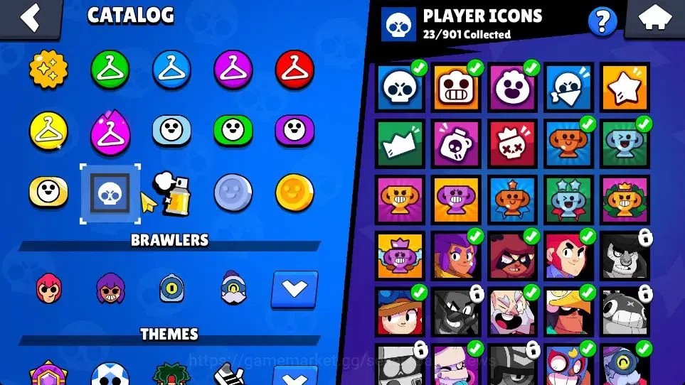Brawl Stars Accounts 1036 Trophy|12 Brawlers|15K Coins 6K PP 30 Gem|CN ON|TakeMail(BRS1143) 12