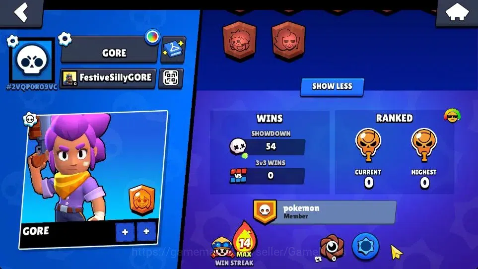 Brawl Stars Accounts 1036 Trophy|12 Brawlers|15K Coins 6K PP 30 Gem|CN ON|TakeMail(BRS1143) 4