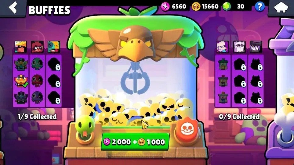 Brawl Stars Accounts 1036 Trophy|12 Brawlers|15K Coins 6K PP 30 Gem|CN ON|TakeMail(BRS1143) 9