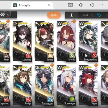 Arknights Accounts Starter Global|Lv6|55 total OP| 1 Limited (Wang) 2x6 star (Horn)|Story 2-9|BD UNSET|AK049B