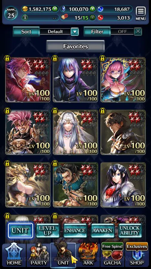 Last Cloudia Mid‑Game GLOBAL|100K Cryst|Collab (Benimaru,DLRimuru)+TopTi image 1