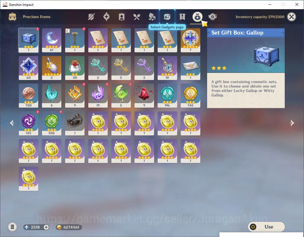 Genshin Impact Accounts ASIA|AR 40|2 Limited +1(*5Weapon)|Wanderer, Never| image 10