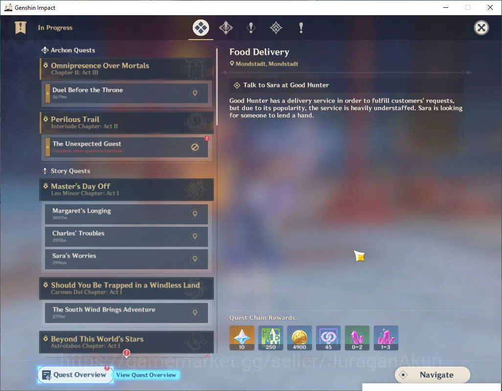 Genshin Impact Accounts ASIA|AR 40|2 Limited +1(*5Weapon)|Wanderer, Never| image 11